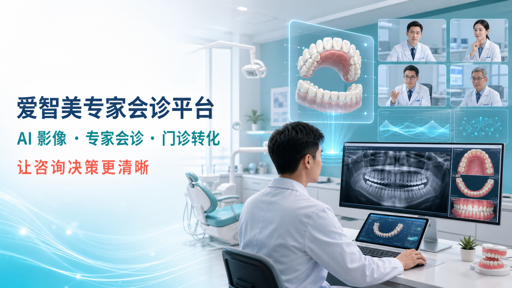 多模态正畸资料进入 AI 报告与专家会诊中枢