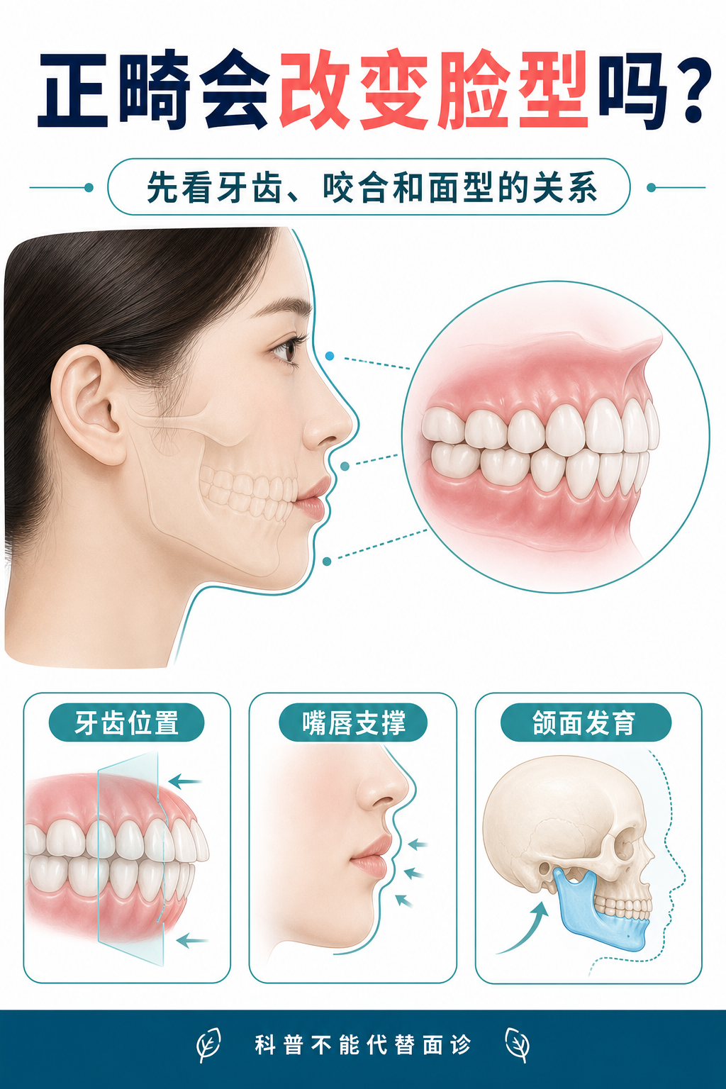 正畸会改变脸型吗?